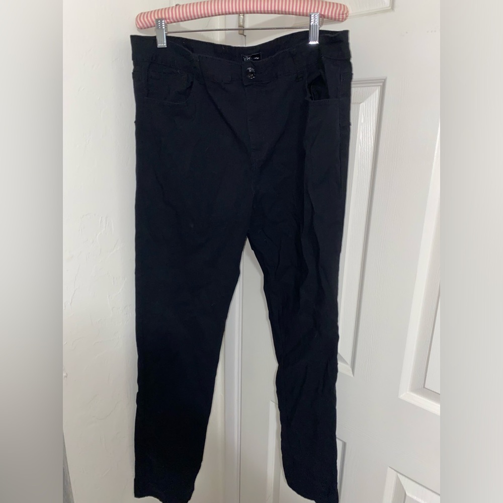 926 black skinny jeans size 20